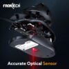 Frontech MS-0047 Wired Optical Mouse  (USB 2.0, USB 3.0, Black)