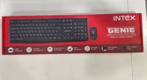 Intex IT-KB332 Genie Keyboard Wired Mouse Combo (Black)
