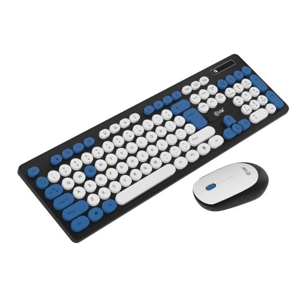 EVM Wireless Rounded Key Keyboard & Mouse